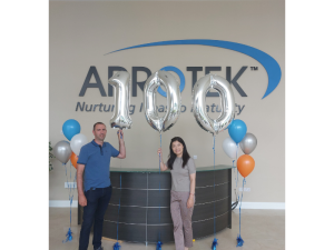 Arrotek 100th employee