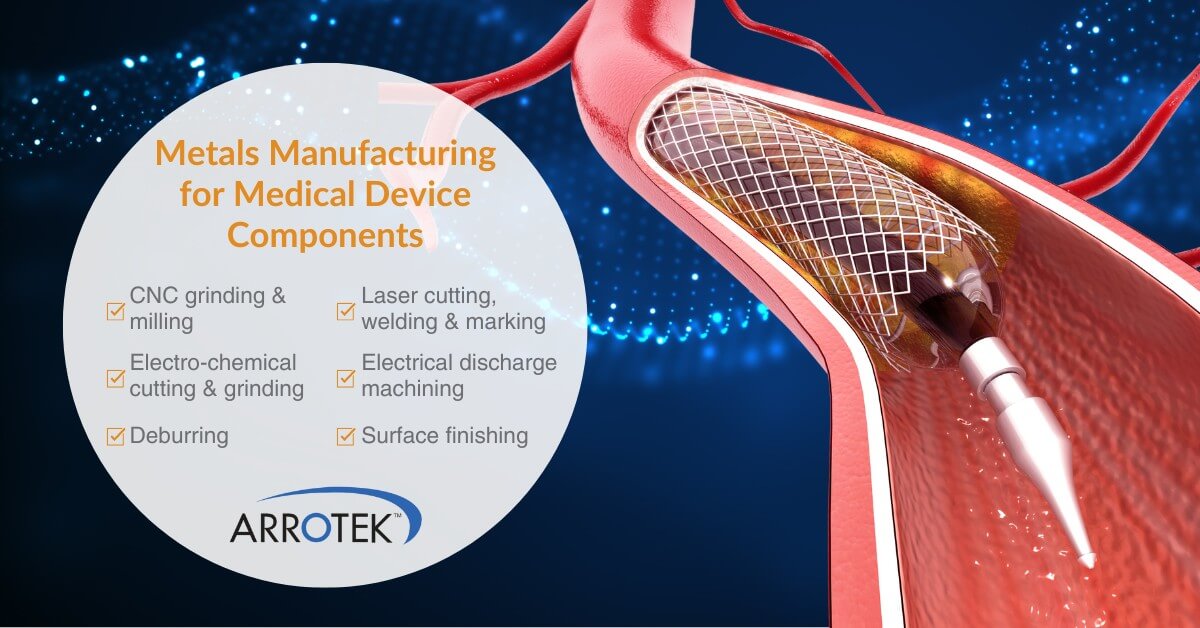 Specialist Metals Manufacturing for Medical Device Components