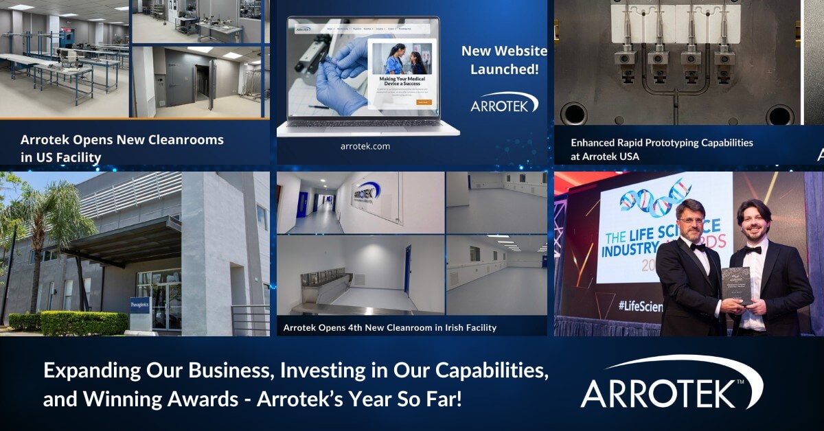 Expanding Our Business, Investing in Our Capabilities, and Winning Awards - Arrotek's Year So Far