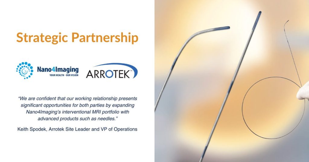 New Strategic Partnership Between Arrotek and Nano4Imaging