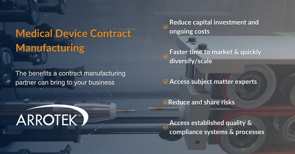 The benefits a contract manufacturing partner can bring to your business